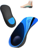 Arch Support Inserts, QBK Metatarsalgia Insoles, Men's Orthopedic Insoles, High Arch Support for Plantar Fasciitis, Flat Foot Metatarsal Bone Pain, Varus Foot XL 1