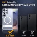 SPIDERCASE for Samsung Galaxy S25 Ultra Case,Built-in Stand,Clear — 2