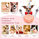 TLKNG Large Size Cake Squeaky Dog Toy for Medium/Large Dogs Breed Aggressive…