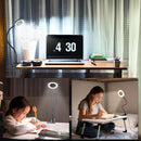 Woputne Desk Lamp Clip on Light for Bed Book Reading (Black) — 7