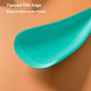 Vovoly Cooking Spoons, Nonstick Silicone Spatula Spoon, 2 pcs, Teal, 12.6" — 5