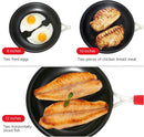 10 Inch Nonstick Frying Pan, Tri-Ply Clad Stainless Steel Skillet with…