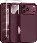 GONEZ for iPhone 17 Pro Max Case, Burgundy — 1