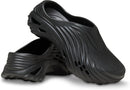 Crocs Unisex Adult Echo Wave Clogs – Black/Black — 6