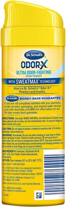 Dr. Scholl's Odor-X Odor Fighting Spray Powder 4.70 oz (Pack of 4) — 3