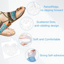 Gel Metatarsal Pads for Thong Sandals Flip-Flops, 2Pairs Forefoot Cushion Inserts, Ball of Foot Grip Pads for Metatarsal Support and Pain Relief, Anti-Slip 2