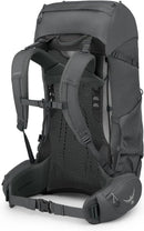 Osprey Rook 65L Men's Backpacking Backpack, Gray OS | Dark Charcoal/Silver Lining — 6