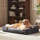 FURTIME XL Orthopedic Dog Bed Large Sized Dog, Extra Washable Dog Couch 42"