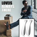 PANLOPU Metal Travel Shoe Horn 7.5" | Silvery — 7