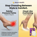 12-Pack Metatarsal Pads for Women - 1/4” Thick, Comfort Foot Cushions for Heels & Pain Relief, Forefoot Support, Ideal for Metatarsalgia, Morton's Neuroma, Sesamoiditis 3