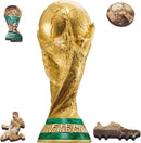 FIFA World Cup 2026 Wooden Pocket Puzzle 26Pcs Mini Trophy Decor 5.5x2.2in — 1