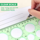 Tamaki Circle Template, Geometric Drawings Stencils, 2 Pack — 4