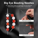 18 Pcs Collapsible Beading Needles for Seed Beads, Big Eye Beading Needle for Jewelry Making with Bottle — 3