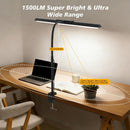 MOICO LED Desk Lamp with Clamp for Office Home- — 6