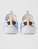 Nike Kids' Flex Runner 4 Running Shoes - Boys Girls Toddler Baby Sneakers - White/Tattoo/Football Grey/Washed Coral — 6