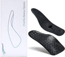 T700 Carbon Fiber Arch Support Pads, Relieve Flat Foot, High Arch, Foot Pain, Arch Supports Inserts, Plantar Fasciitis, Flat Feet Insoles Men Women (Black,M) — 1