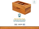 BSIRI Canopic Chest Challenging Brain Teaser Wooden Mind Puzzles and Use as Money Stash Jewelry 3D Puzzle Lock Box Gift Card Money Puzzle for Cash Gift — 2