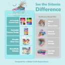 14000Pcs Pony Beads Kit, 40 Colors Rave Kandi Beads Bracelet Making Kit — 3