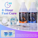 LET'S RESIN EPOXY RESIN 1 Gallon Fast Cure Resin Epoxy-4 Hours Demold — 2