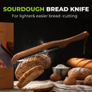 RAPSAKEMOH Sourdough bread knife,Bread Slicer for Homemade,Even Slicing — 3