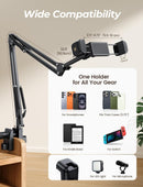 Lamicall Phone Holder for Bed & Desk, 32.5" Flexible Carbon Steel Arm Mount photo 6