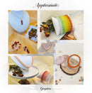 1200PCS 8mm Glass Beads for Jewelry Making, 24 Colors Crystal Beads Bracelets Making Kit, 2 Box Round Beads Suitable… — 4