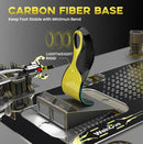 Welnove Carbon Fiber Sports Insoles with Arch Support | Jump Higer & Run Faster Stabilize Better Athletic Insoles for Running, Basketball | Shock Absorption & Energy Return,NOT for Cleats-XL,Gold — 3