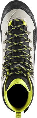 Danner Men's Crag Rat EVO 5.5" Hiking Boot - Waterproof GORE-TEX, Insulated PrimaLoft Aerogel, Vibram Traction Outsole, Breathable, Crampon Compatible - Ice/Yellow — 4