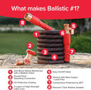 Pocket Hose Ballistic 50 FT Expandable Garden Hose, No-Kink, As Seen on TV — 3