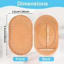 18 Pieces Bunion Cushions Pads, Protector Patches Bunion Pain Relief Pads to Wear with Shoes Foot Callus Patches Foot Blister Pads Guards Protect Feet for Men and Women — 2