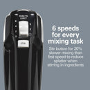 Hamilton Beach Electric Hand Mixer With 6 Speeds + Stir Button