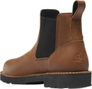 Danner Bull Run 6" Chelsea Steel Toe Work Boots for Men - Tobacco — 3