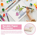 conda 8.5 x 11 Inch Sketchbook, Top Spiral Bound Sketch Pad, 100 Sheets (68 lb/100 GSM), Durable Acid-Free Sketch Paper, Drawing and Sketching Paper for Kids Adult Beginners | 8.5"x11" 1 Pack | Pink — 4