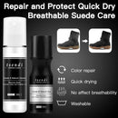 Nubuck & Suede Dye Black – 2-in-1 Cleaner & Color Restorer with 3 Brushes & Applicator – Renew Faded Shoes, Boots, Jackets, Purses, Car — 5