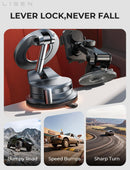 LISEN for MagSafe Car Mount [3800gf Strong Magnet&90+LBS Suction] 360° Adjustable Vacuum Magnetic Phone Holders for Your Car, for iPhone 18 Pro Max 17 16 15 14 13 12 Plus Air for Shower All Smartphone photo 2