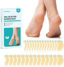 Promifun Blister Pads - 28 ct Water Resistant Hydrocolloid Bandages for Foot, Toe, Heel - Gel Blister Cushions for Prevention & Recovery, Spot Pack | 28 Count (Pack of 1) — 1