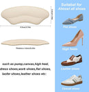 Premium 8 Pairs Heel Grips for Loose Shoes, Strong Self-Adhesive Shoe Heel Cushion Inserts for Women & Men, Soft Ergonomic Heel Protectors for Blister Prevention, Pain Relief & Slipping - Black | 8 pairs — 2