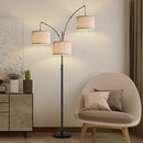 Dimmable 3 Lights Floor Lamp - 3000LM Super Bright Arc Floor Lamps for Living Room, Modern Tall Standing Lamp With… — 8