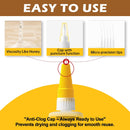 Wood Super Glue Liquid, Clear Instant CA Glue for Wood Furniture Heavy Duty — 5