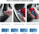 Digital Tire Pressure Gauge 150 PSI 4 Settings with Backlight LCD Tire Gauge…