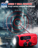 Emgykit Hand Crank Radio with AM/FM/NOAA Weather Band,for Emergencies — 4