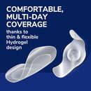 Dr. Scholl’s Blister Cushions Seal & Heal Bandage for Feet, Toes, Heels & Hands, 12 ct - Blister Prevention Pads, Hydrogel Technology Protects from Painful Shoe Pressure & Rubbing, Water-Resistant | 12 Count (Assorted Sizes) — 5