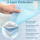 Wowflash 100 Count 22” x 22” Super Absorbency Disposable Underpads