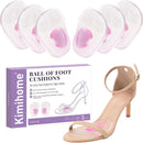 3 Pairs Ball of Foot Cushions - Kimihome High Heels Foot Pads for Pain Relief & All Day Comfort - Metatarsal Pads for Women & Men,One Size Fit Most 1