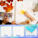 Phinus 30 Sheets Watercolor Sketchbook 5.5 x 8.5 Inch, Watercolor Paper Cold Press (140lb/300gsm), Spiral Bound Water Color Pad for Adults Kids, Mixed Media, Markers and Art Journaling — 6