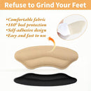 8 Pairs Heel Pads for Shoes, Adhesive Heel Grips for Womens Men, Shoe Filler Inserts for Too Big, Heel Protectors for Heel Pain, Heel Grippers for Loose Shoes, Shoe Size Reducer (Black) - Black | 8 Pairs — 5