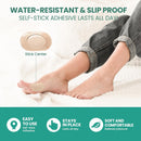 Welnove Bunion Pads to Wear with Shoes - 27 Pcs Moleskin for Feet - Bunion Cushions for Women Men, All-Day Comfort & Protection, Water-Resistant - Beige, Multi-Size | Beige(27 Count) — 3
