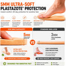 Diabetic Insoles for Sensitive Feet, Moldable Pressure Relief — 4