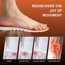 2 Pairs 4D Cloud Memory Foam Insoles Anti Fatigue for Men Women - Orange-2 — 2