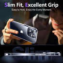 Temdan Designed for iPhone 15 Pro Max Case Clear, [Crystal Clear][Anti-Yellowing][Military-Grade Drop Protection] Slim Shockproof Protective Cover Phone Case for iPhone 15 Pro Max 6.7" — 6